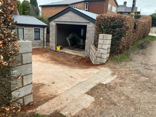 Garage Building Works